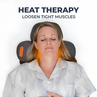 SISIMA 3-in-1 Memory Foam Cervical Massage Pillow